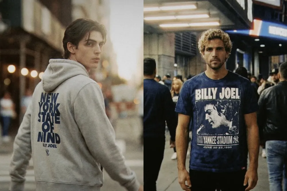 Yankees, Billy Joel Launch Postseason Merch Collection