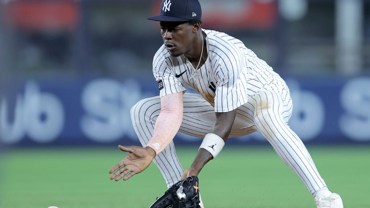 Yankees Place Jazz Chisholm Jr. on IL