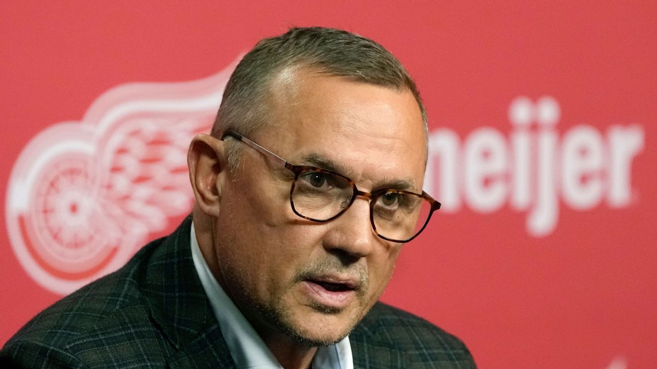 Yzerman Steps Down as Red Wings GM