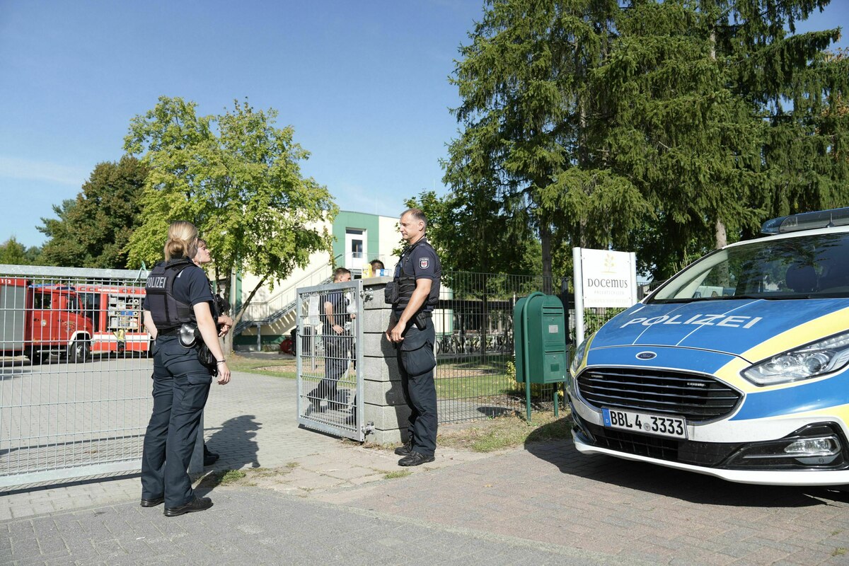 Zwei Tote bei Gewalttat an Brandenburger Schule – Tatverdächtiger festgenommen